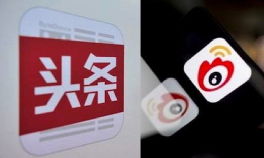 微博下沉，头条上升