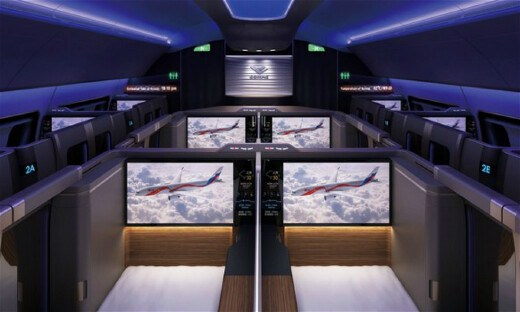 未来的飞机长啥样？就连厕所都拥有多元文化空间