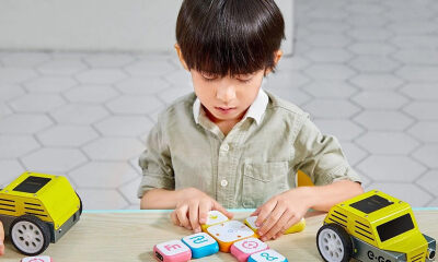 以实物化编程工具为载体，乐芒致力于让少儿编程不再依赖电脑屏幕