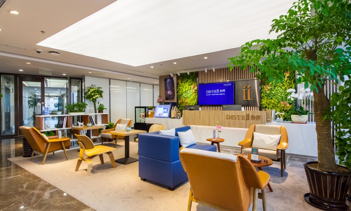 Distrii办伴-陆家嘴浦发大厦办公空间