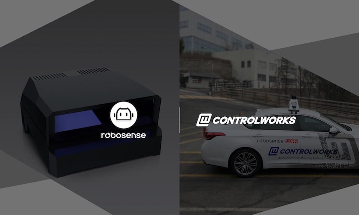 RoboSense与ControlWorks合作为韩国汽车行业提供Smart LiDAR Sensor System