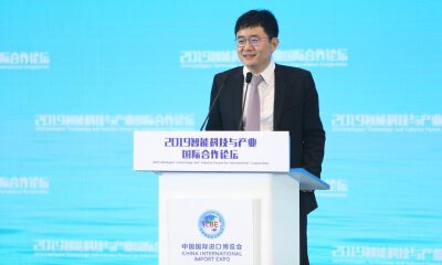 猎豹移动傅盛2019进博会演讲：机器人是实现实体经济数据化的桥梁