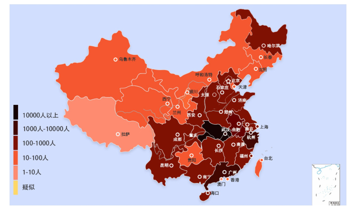 趣头条接入定制防疫地图，可查周边疫情最近距离