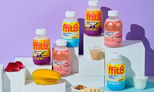 轻体代餐蛋白棒生产商“ffit8”完成数千万首轮融资，由复星锐正资本领投