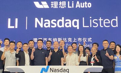 【猎云早报】理想汽车登陆纳斯达克；美科技四巨头市值大涨2500亿美元；江苏京创先进获数千万元A轮融资