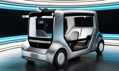 hachi auto 2第二代无人驾驶通勤车首发亮相实地集团OTA发布会