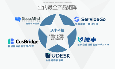 Udesk品牌升级为沃丰科技，“数一数二”战略开启新征程