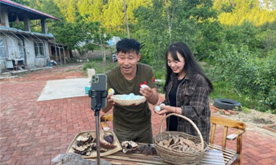 天猫618农民主播开播忙，每天1万场原生态直播带火山里农货