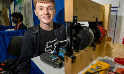 17岁天才少年手搓电机：不用稀土磁铁，效能提高30%，获奖52万