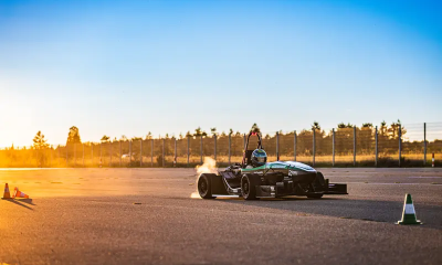 零百1.4秒！德国大学生自造电车创记录，车重仅300斤，最大242马力