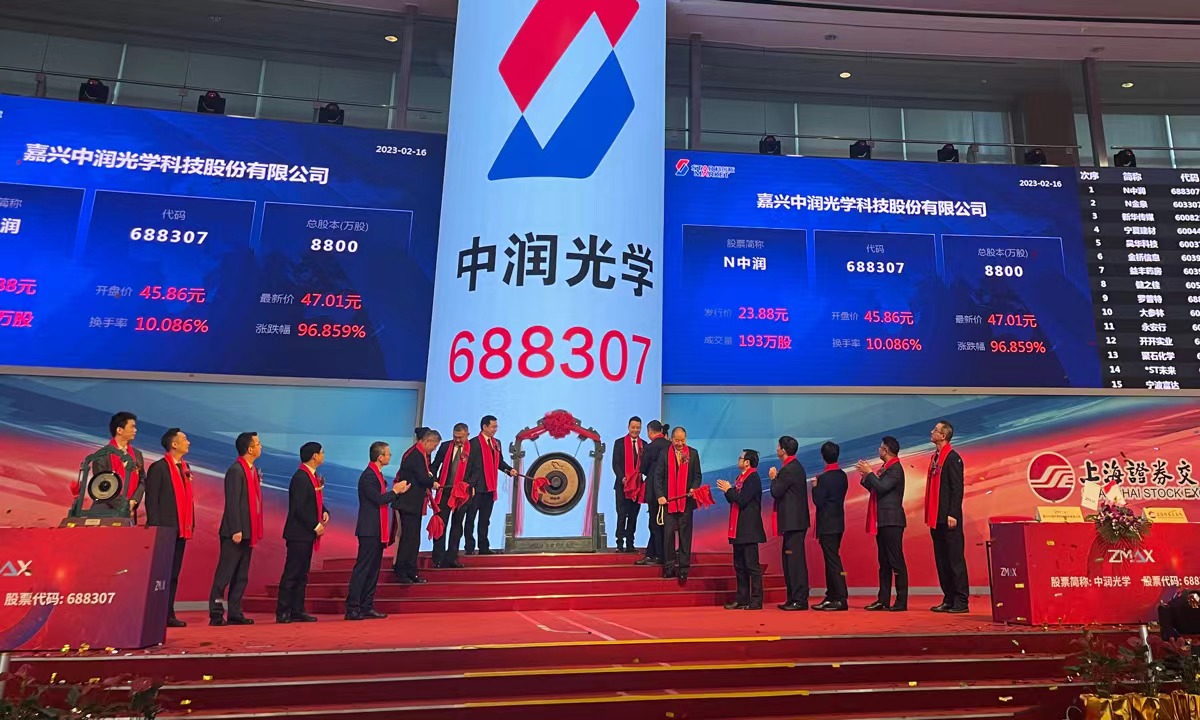 嘉兴跑出一个光学镜头IPO，市值45亿