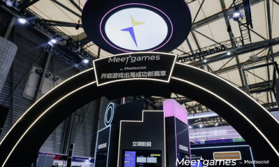 飞书深诺旗下游戏出海平台Meetgames全新升级，AI赋能“进化之地”首秀China Joy现场