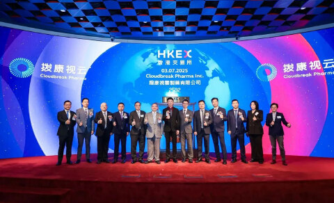 眼科创新药企拨康视云登陆港交所，首日大跌38%