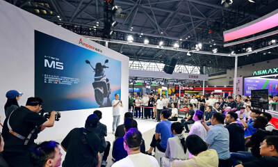 上市即爆款！九号M5智能电摩销量破3万，惊艳亮相中国摩博会