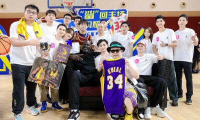 传奇巨星沙奎尔·奥尼尔开启广州行，官宣SHAQ品牌入驻唯品会