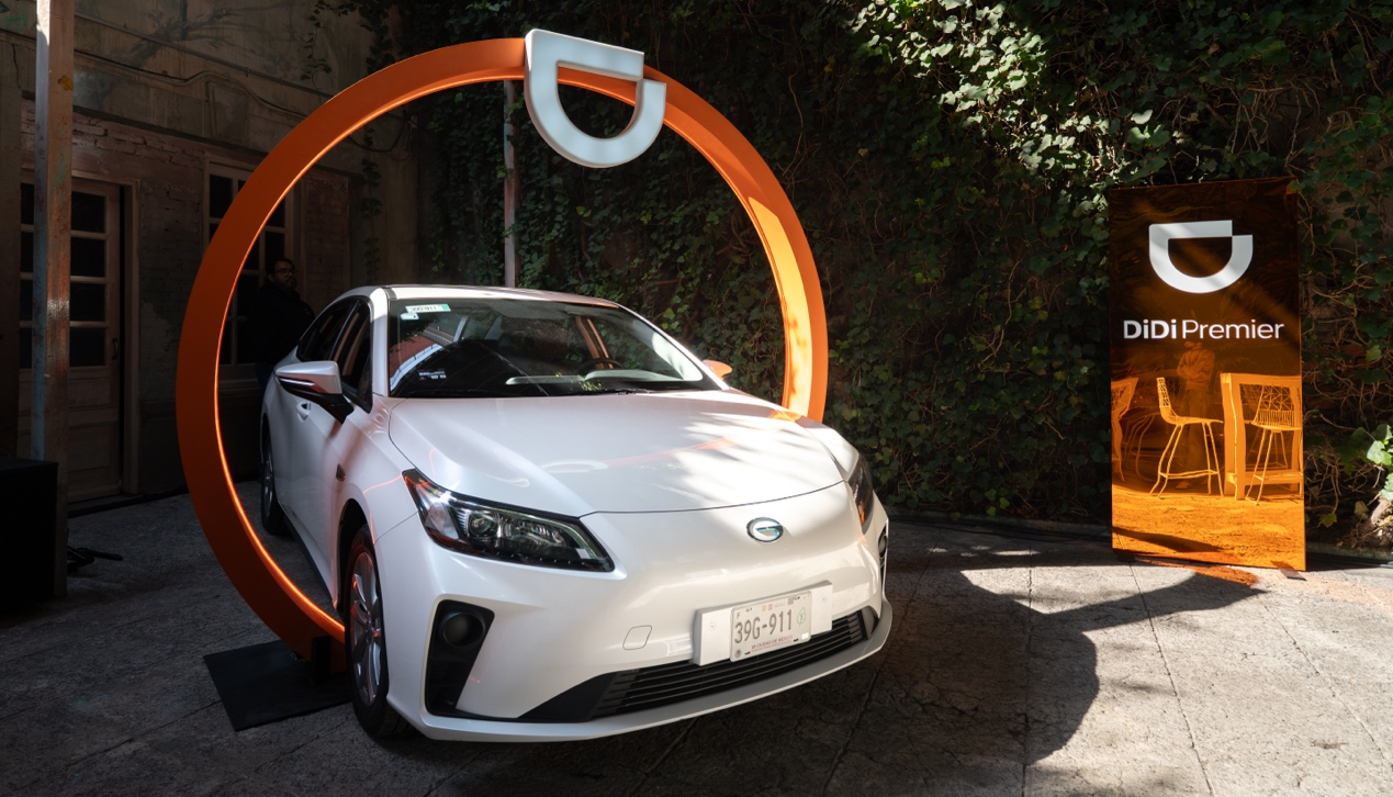 滴滴在墨西哥上线纯电车型，携手国产品牌加速出海